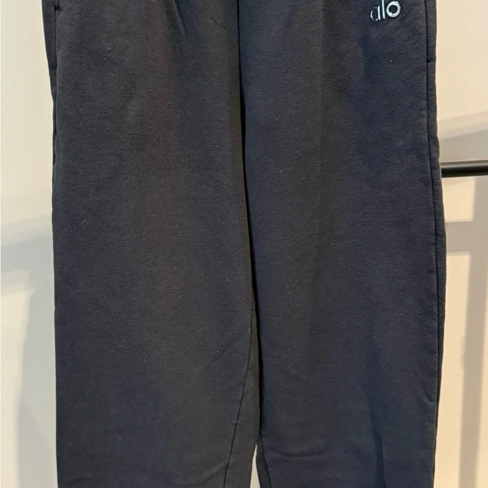 ALO Yoga Steel Grey Jogger Pants - Picture 2 of 4
